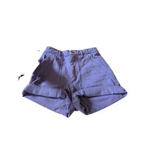 Big bud press purple denim shorts with pockets, size xs